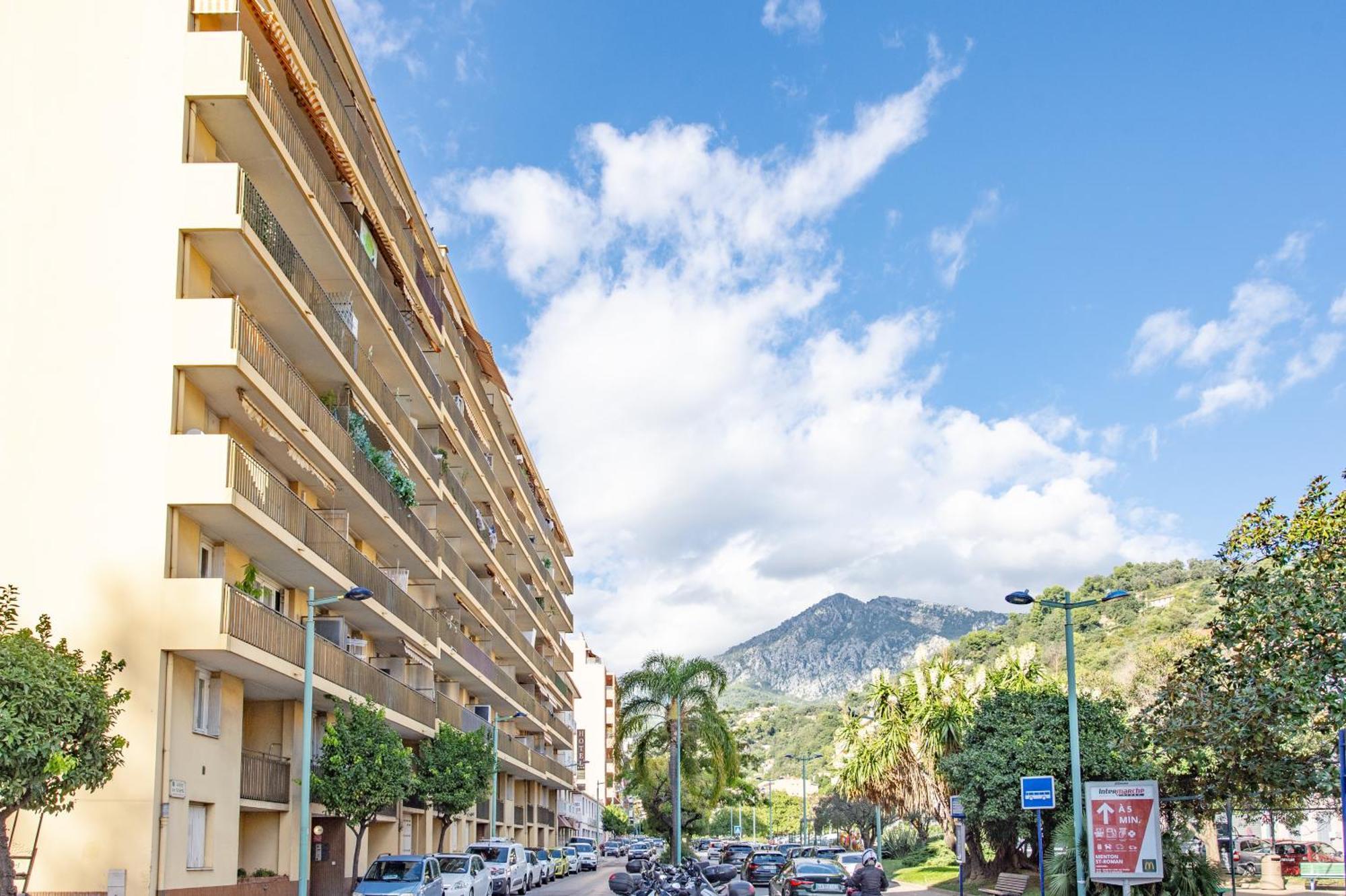 Le Landella Apartman Menton Kültér fotó